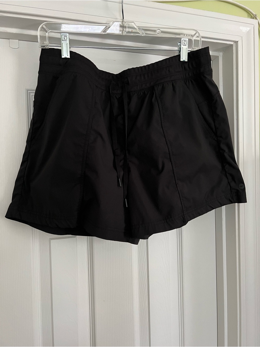 Avia Black Women's Athletic Drawstring Shorts